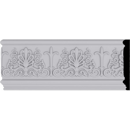 Ekena Millwork 7"H x 1"P x 94 1/2"L Monique Chair Rail Moulding MLD07X01MO